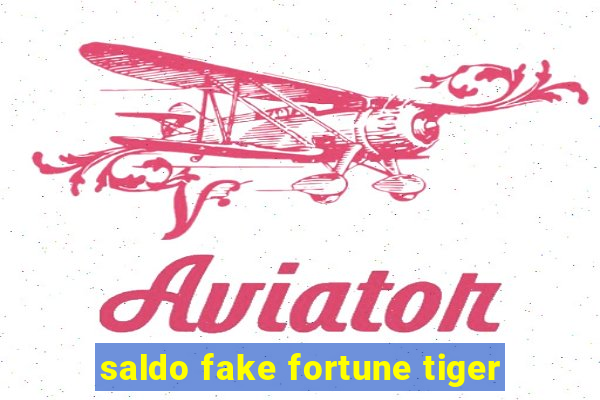 saldo fake fortune tiger